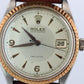 ROLEX Watch. Rolex ref. 6294 Oysterdate Precision Rare SS/YG Fluted Bezel Mens.