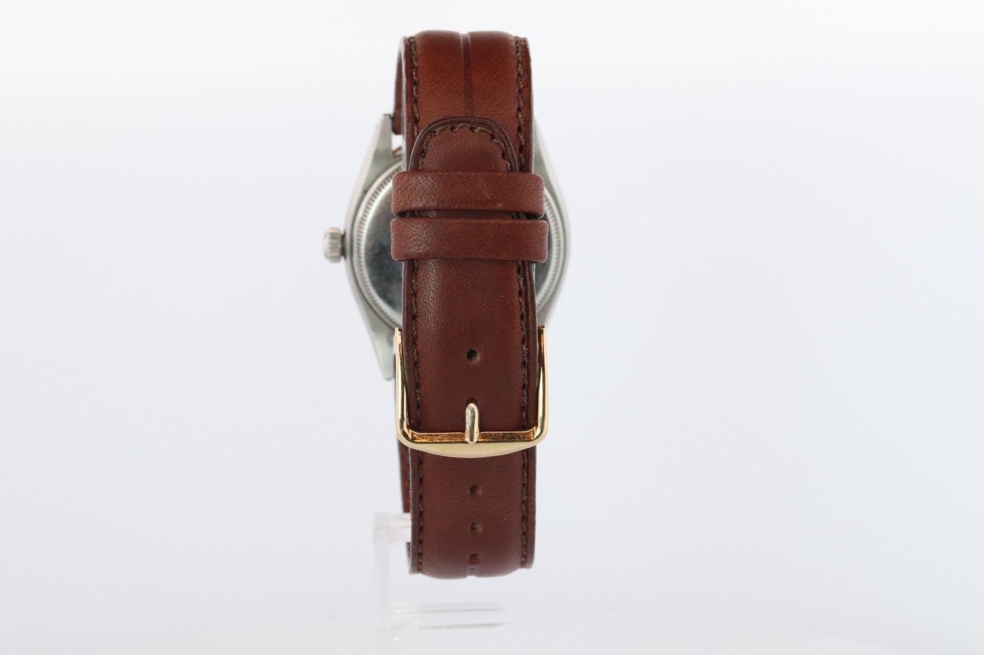 ROLEX Watch. Rolex ref. 6294 Oysterdate Precision Rare SS/YG Fluted Bezel Mens.