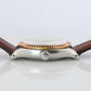 ROLEX Watch. Rolex ref. 6294 Oysterdate Precision Rare SS/YG Fluted Bezel Mens.
