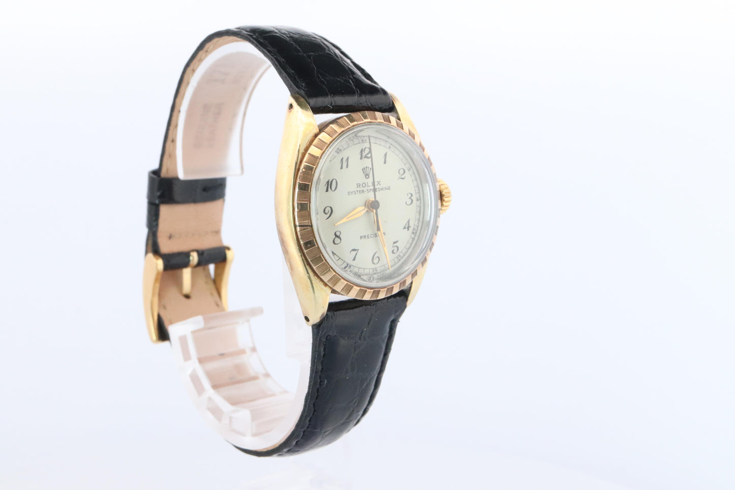 Vintage ROLEX Oyster Speedking. Rolex ref 6420. Gold Capped Mens Rolex.
