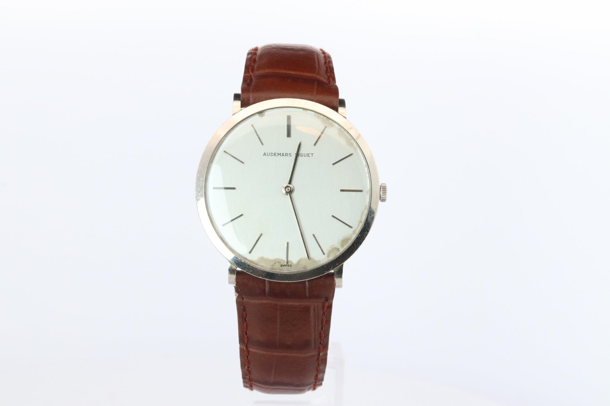 Audemars Piguet 5259 Ultra Thin Watch. AP 18k White Gold 33mm Classic Dress