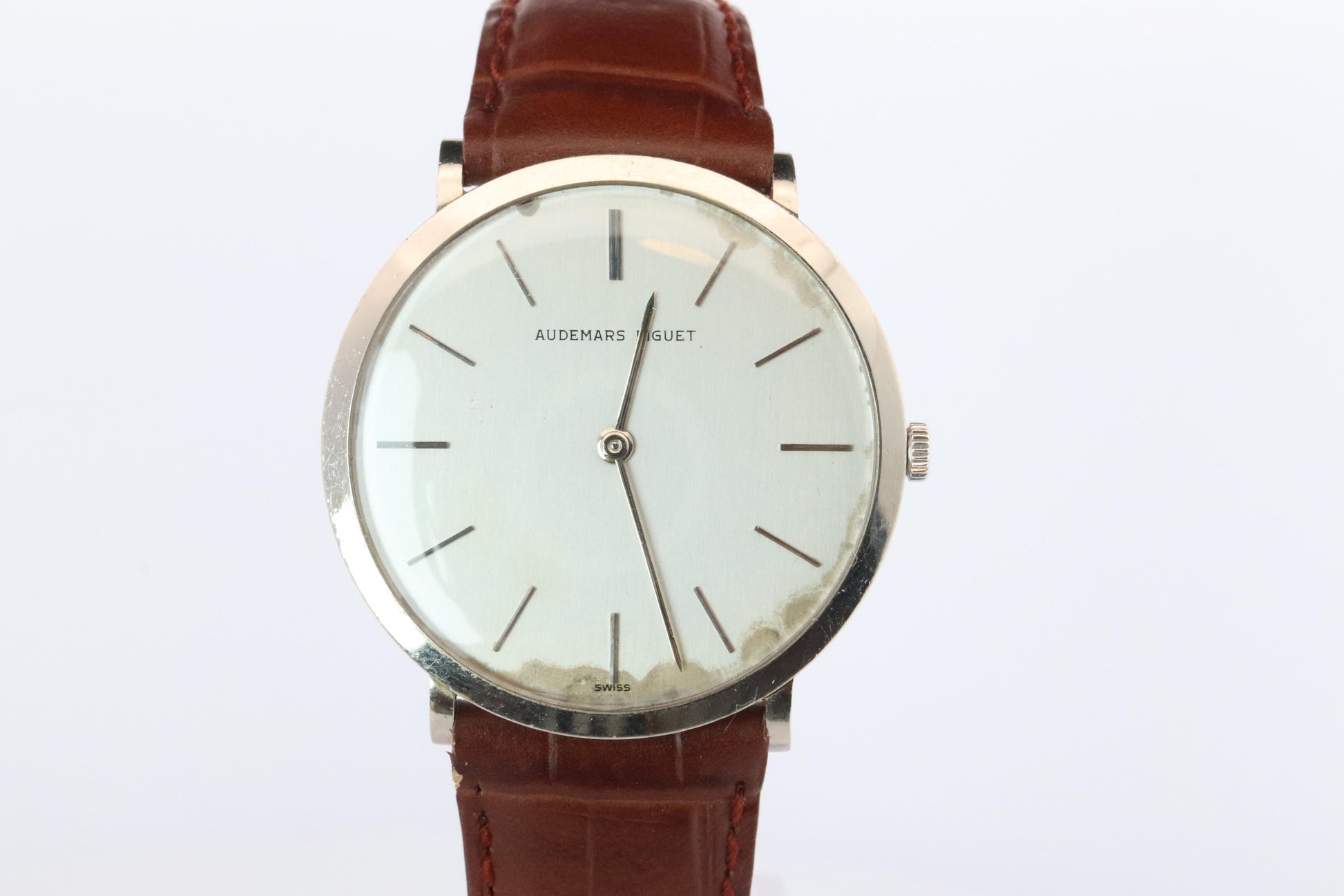 Audemars Piguet 5259 Ultra Thin Watch. AP 18k White Gold 33mm Classic Dress