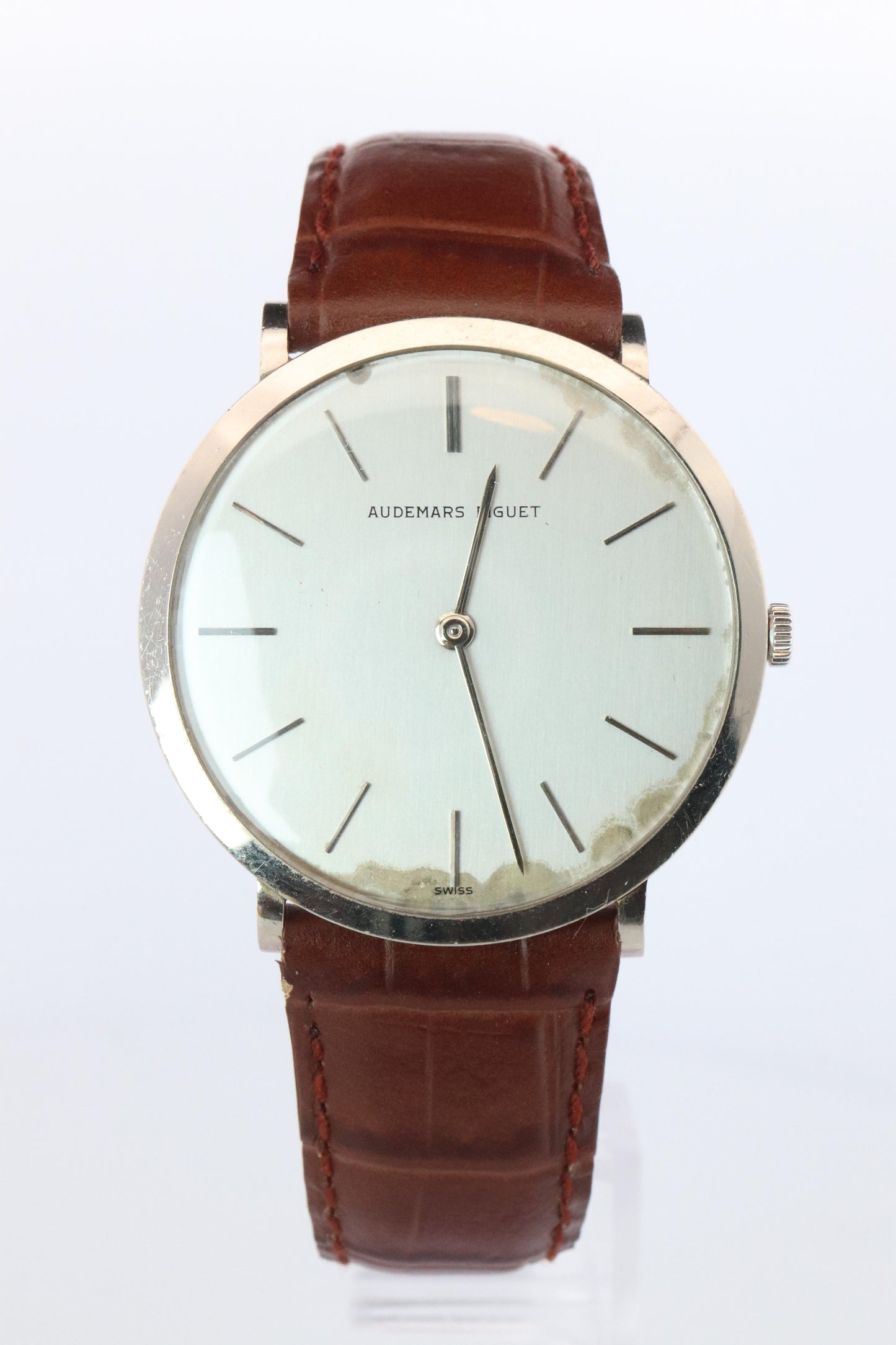 Audemars Piguet 5259 Ultra Thin Watch. AP 18k White Gold 33mm Classic Dress