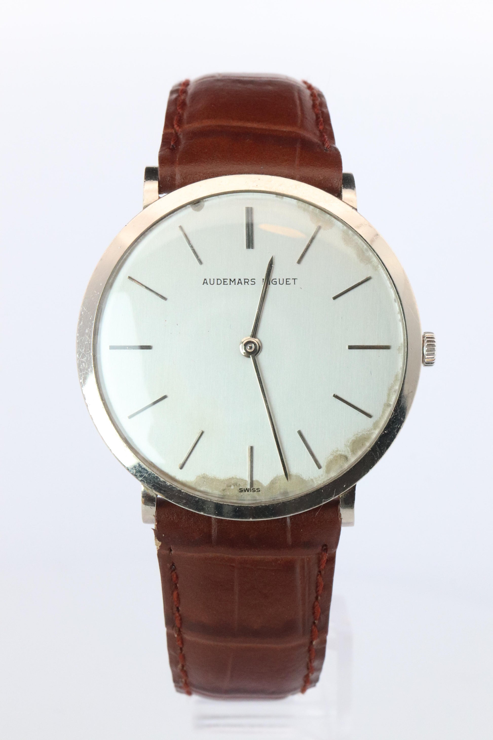 Audemars Piguet 5259 Ultra Thin Watch. AP 18k White Gold 33mm Classic Dress