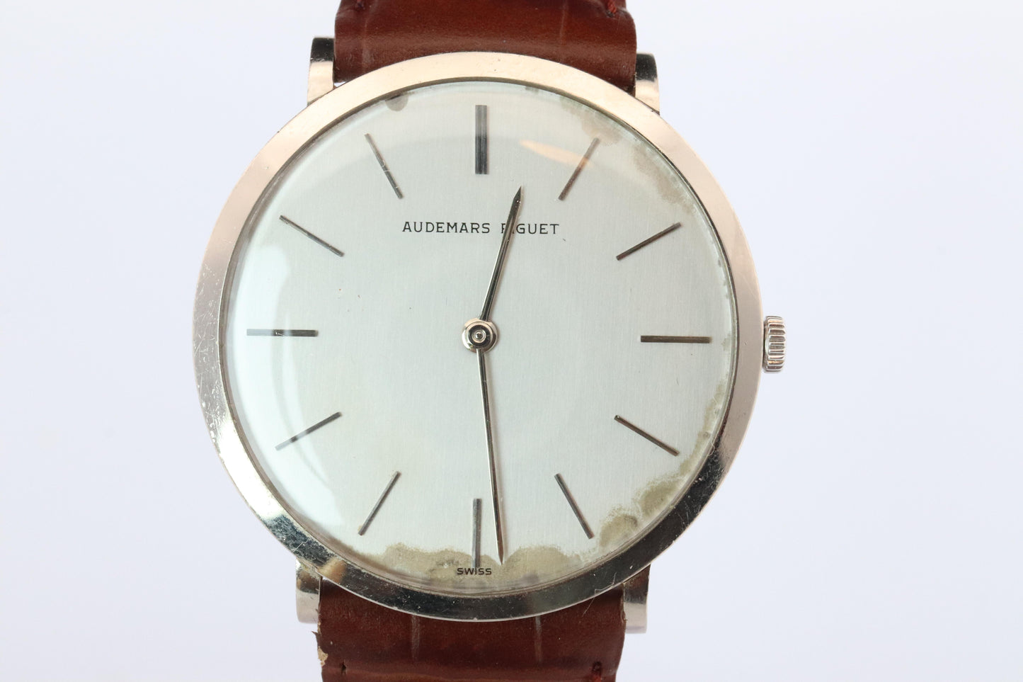 Audemars Piguet 5259 Ultra Thin Watch. AP 18k White Gold 33mm Classic Dress
