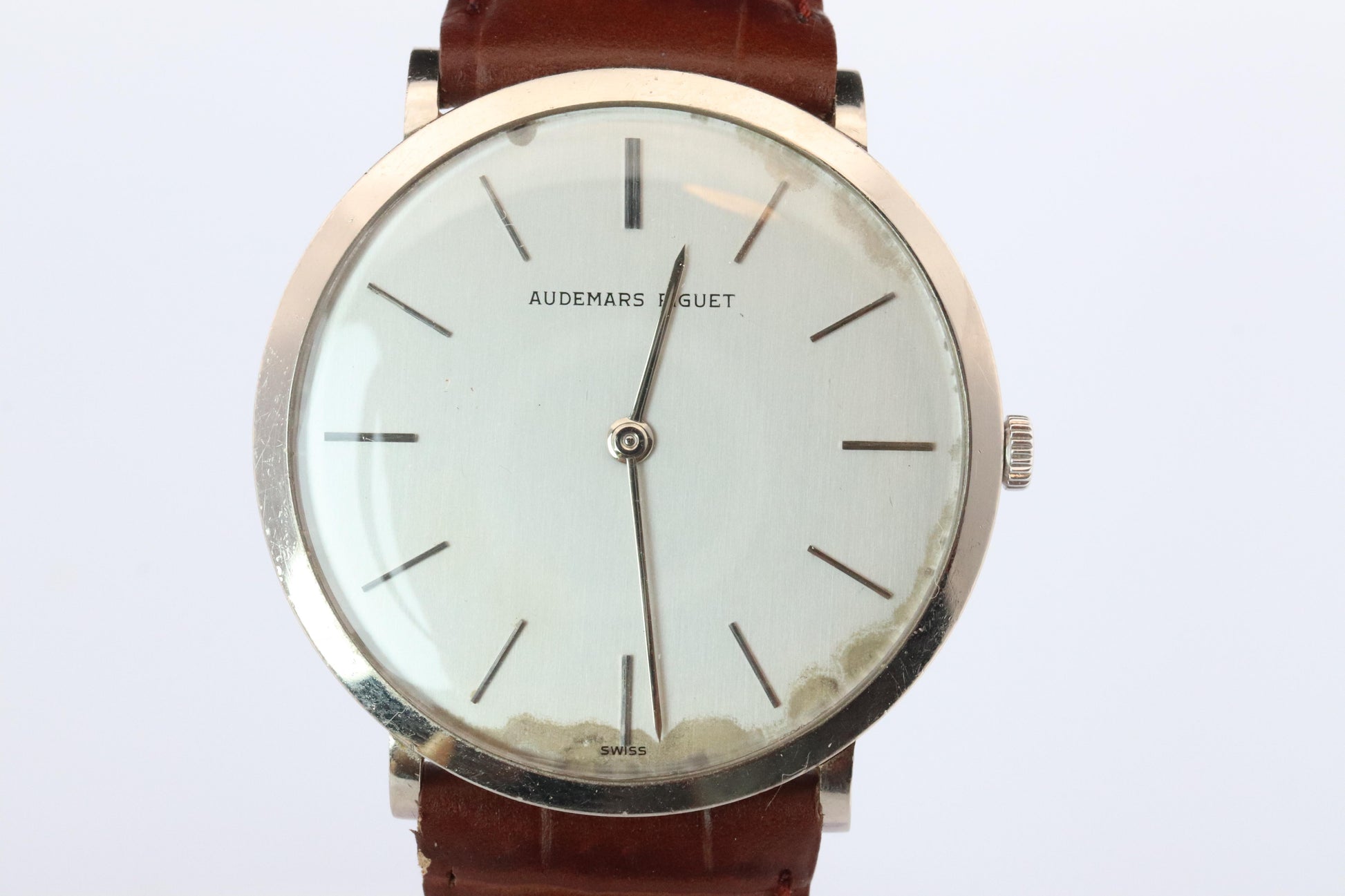Audemars Piguet 5259 Ultra Thin Watch. AP 18k White Gold 33mm Classic Dress