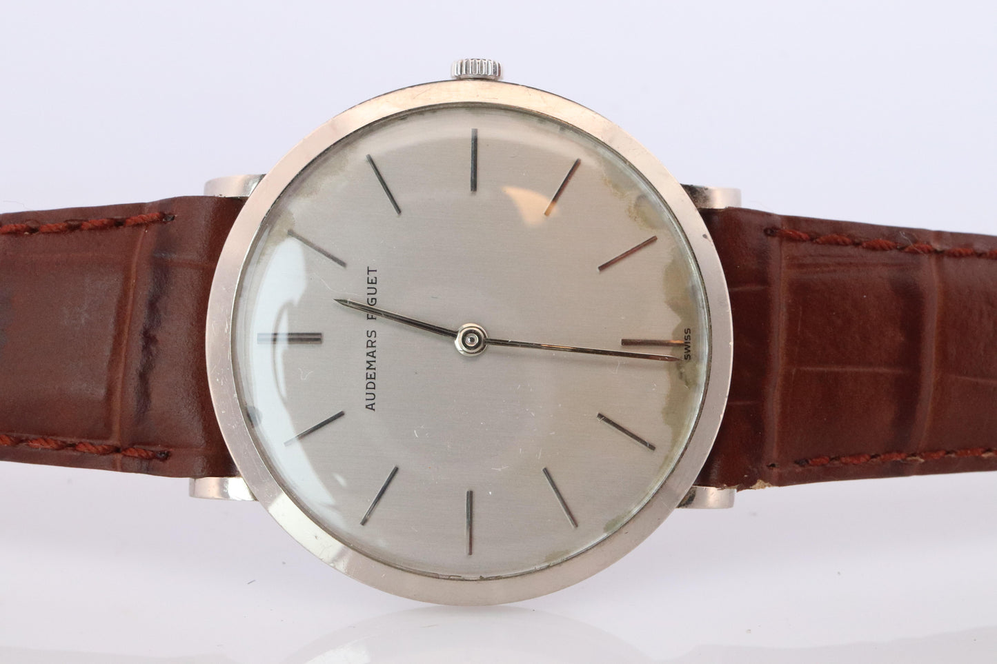 Audemars Piguet 5259 Ultra Thin Watch. AP 18k White Gold 33mm Classic Dress