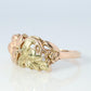 Black Hills Gold Ring. 10k Multi-Tone Gold. Black Hills Gold Design Tricolor