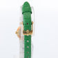 Van Cleef and Arpels 18901 B1 watch 18k Gold VCA Classique Emerald Diamond Bezel
