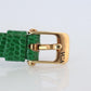Van Cleef and Arpels 18901 B1 watch 18k Gold VCA Classique Emerald Diamond Bezel