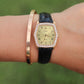 Genuine 18k Rolex Cellini 4160 Watch. 18k YG Ladies Rolex CELLINI Diamond Barrel