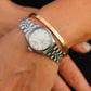 Genuine Rolex 6519 Watch. 18k and SS ROLEX Oyster Perpetual Date Automatic