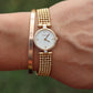Genuine 18k Cartier Diamond Watch. Cartier Colisee 866026 18K YG Ladies Watch