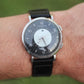 Jaeger Le Coultre Alarm Watch. JLC "Don Draper" Tuxedo Dial E855 Memovox.