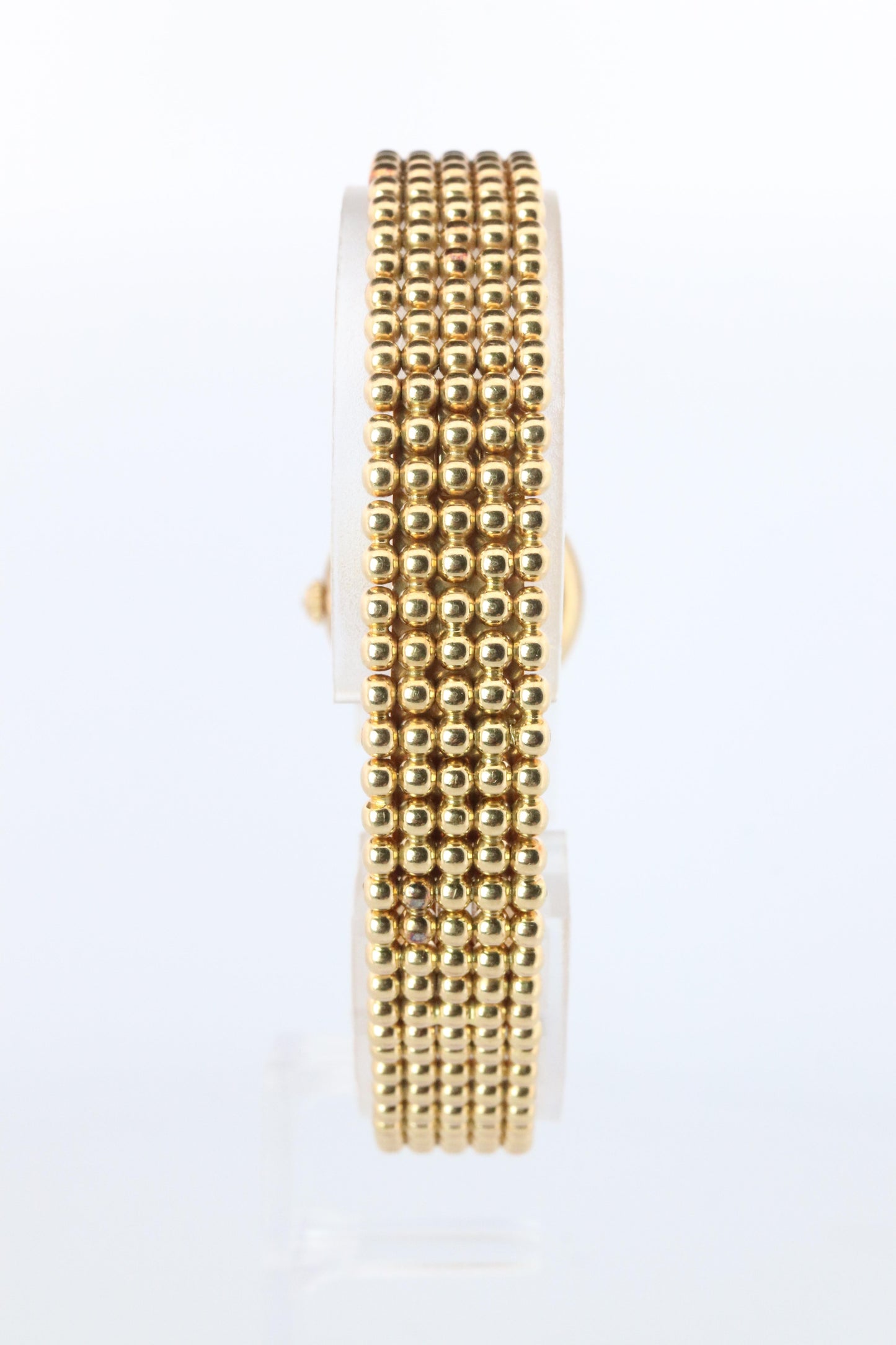 Genuine 18k Cartier Diamond Watch. Cartier Colisee 866026 18K YG Ladies Watch