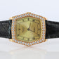 Genuine 18k Rolex Cellini 4160 Watch. 18k YG Ladies Rolex CELLINI Diamond Barrel