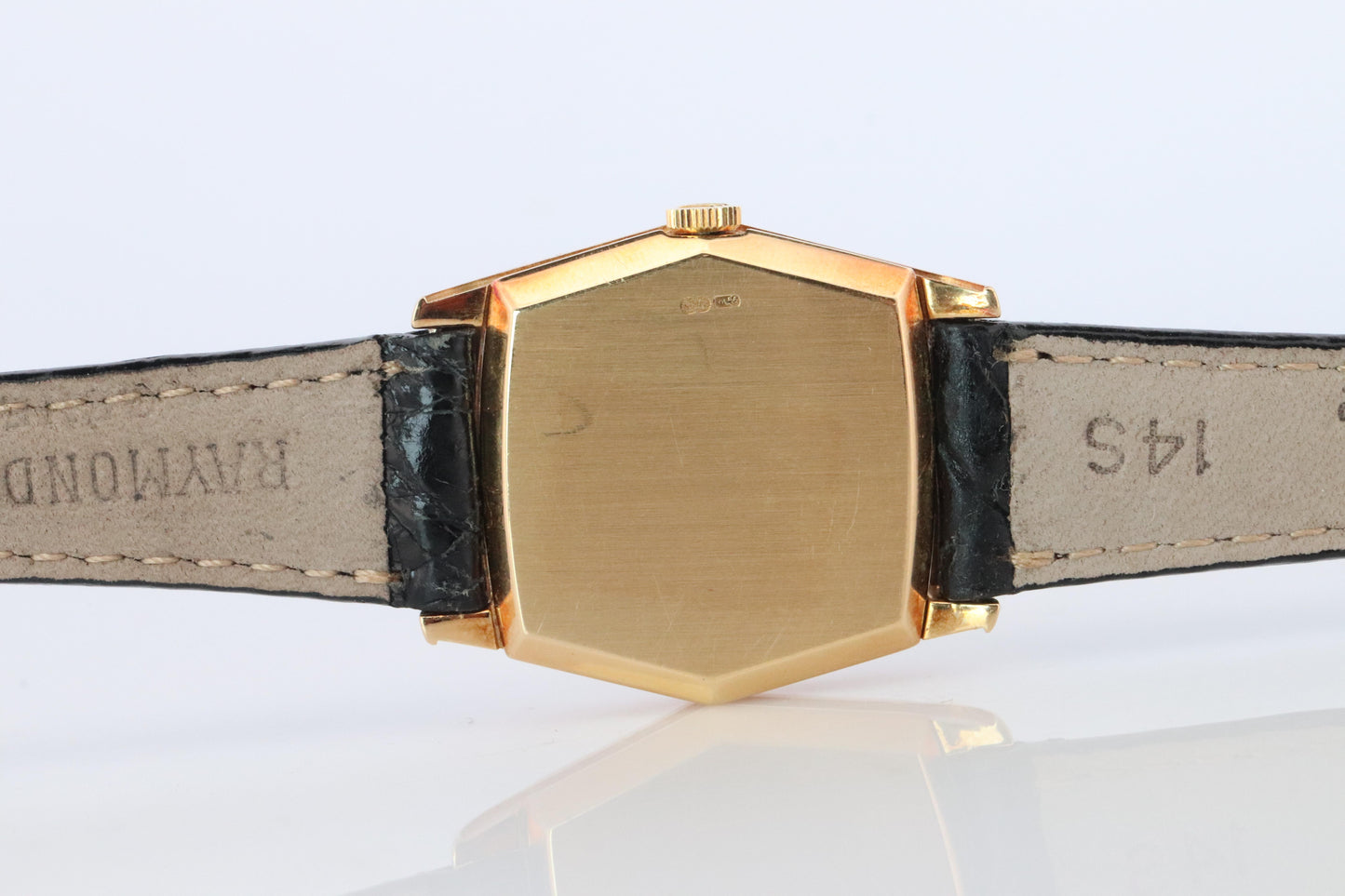 Genuine 18k Rolex Cellini 4160 Watch. 18k YG Ladies Rolex CELLINI Diamond Barrel