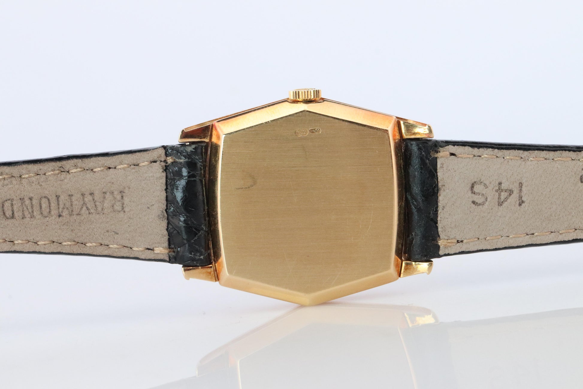 Genuine 18k Rolex Cellini 4160 Watch. 18k YG Ladies Rolex CELLINI Diamond Barrel