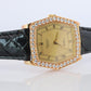 Genuine 18k Rolex Cellini 4160 Watch. 18k YG Ladies Rolex CELLINI Diamond Barrel