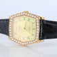 Genuine 18k Rolex Cellini 4160 Watch. 18k YG Ladies Rolex CELLINI Diamond Barrel