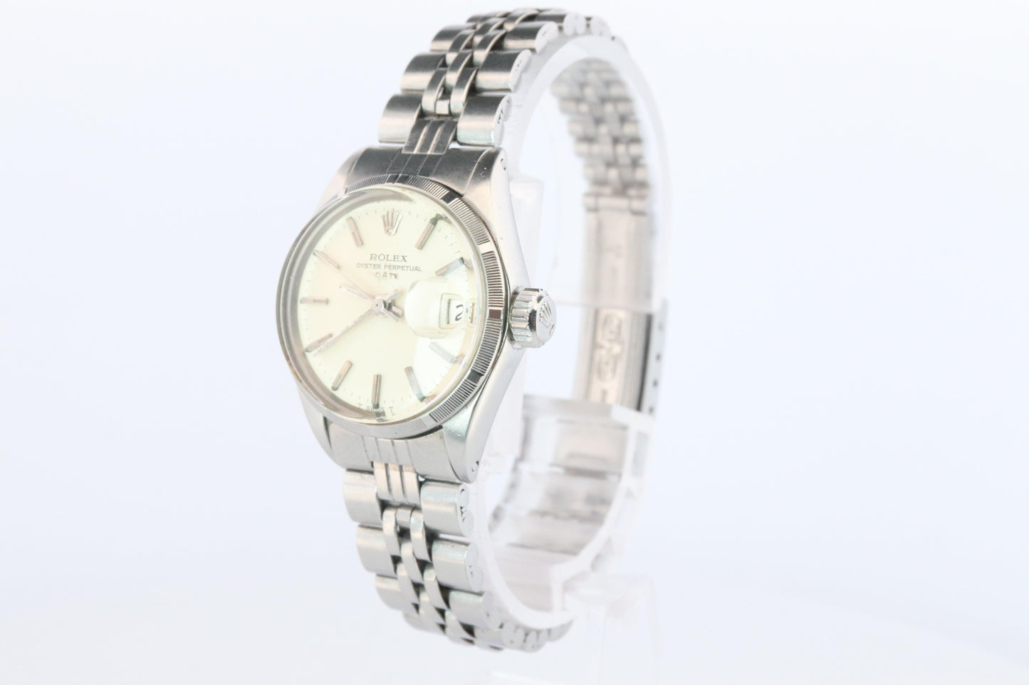 Genuine Rolex 6519 Watch. 18k and SS ROLEX Oyster Perpetual Date Automatic
