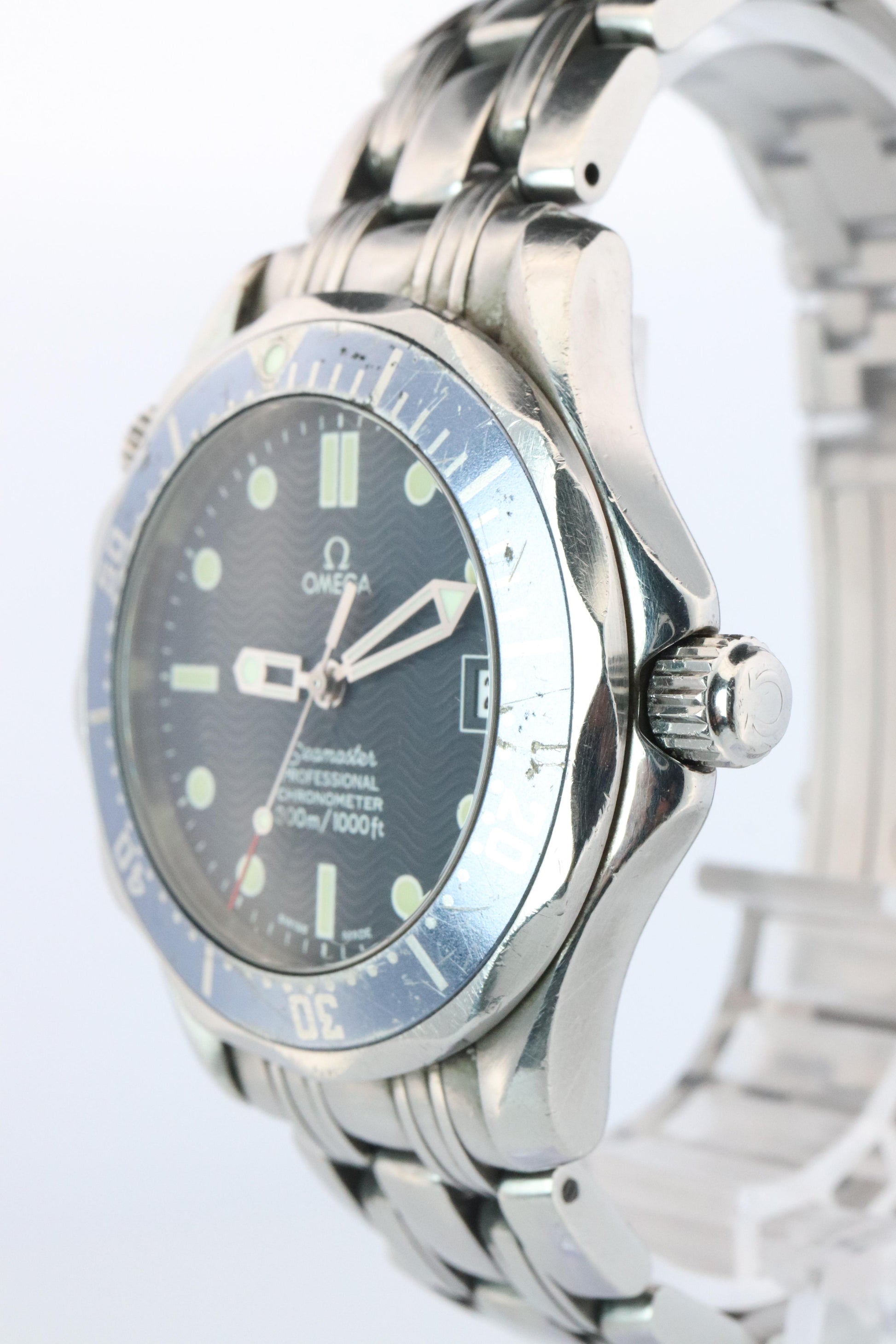OMEGA Seamaster Professional Chronometer 300m Blue. Omega Automatic Diving watch