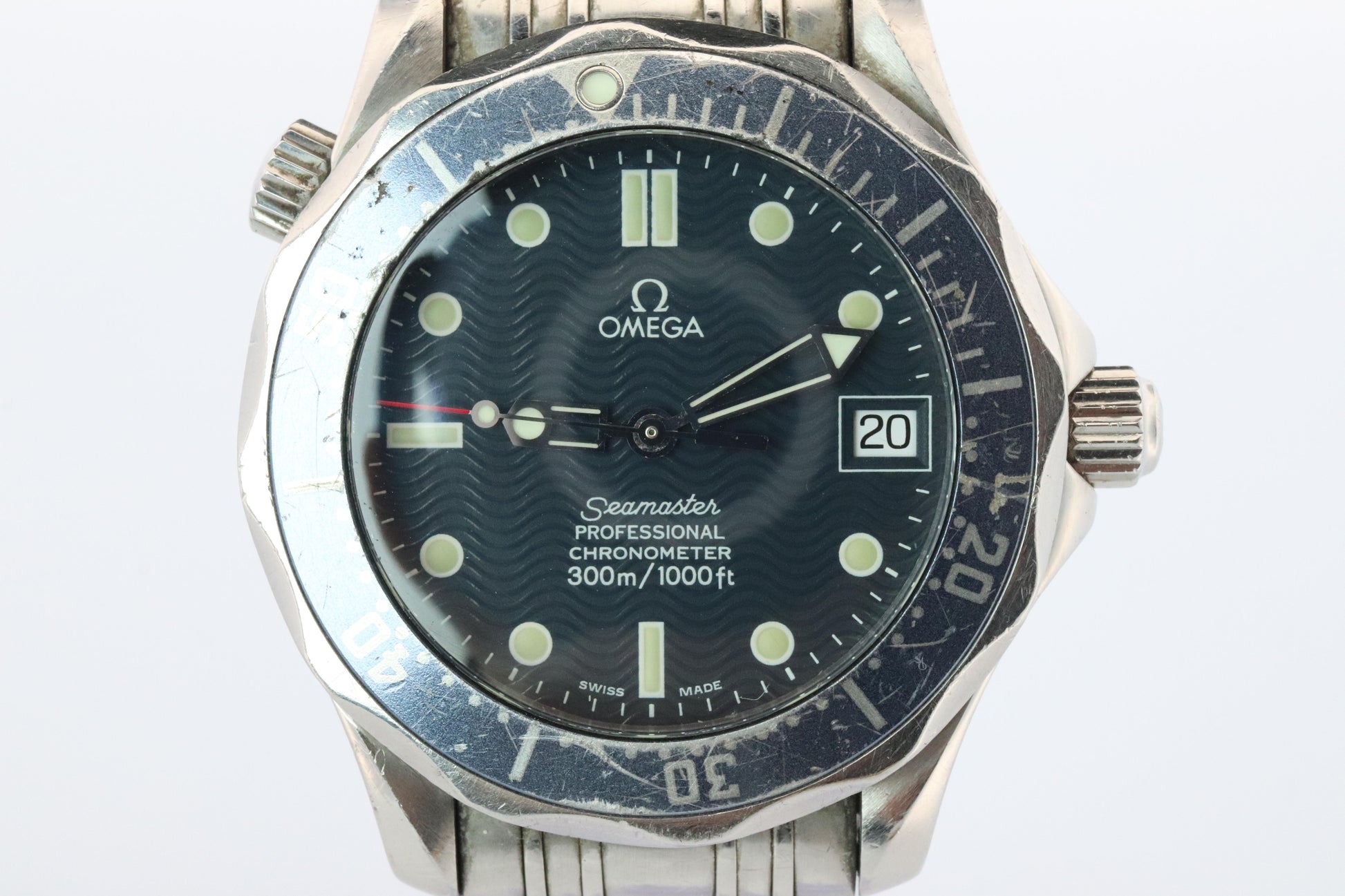 OMEGA Seamaster Professional Chronometer 300m Blue. Omega Automatic Diving watch