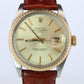 Genuine Rolex 1505 Watch. Rolex Oyster Perpetual Date 34mm Engine Turned Bezel