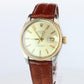 Genuine Rolex 1505 Watch. Rolex Oyster Perpetual Date 34mm Engine Turned Bezel