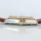 Genuine Rolex 1505 Watch. Rolex Oyster Perpetual Date 34mm Engine Turned Bezel