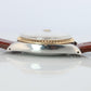 Genuine Rolex 1505 Watch. Rolex Oyster Perpetual Date 34mm Engine Turned Bezel