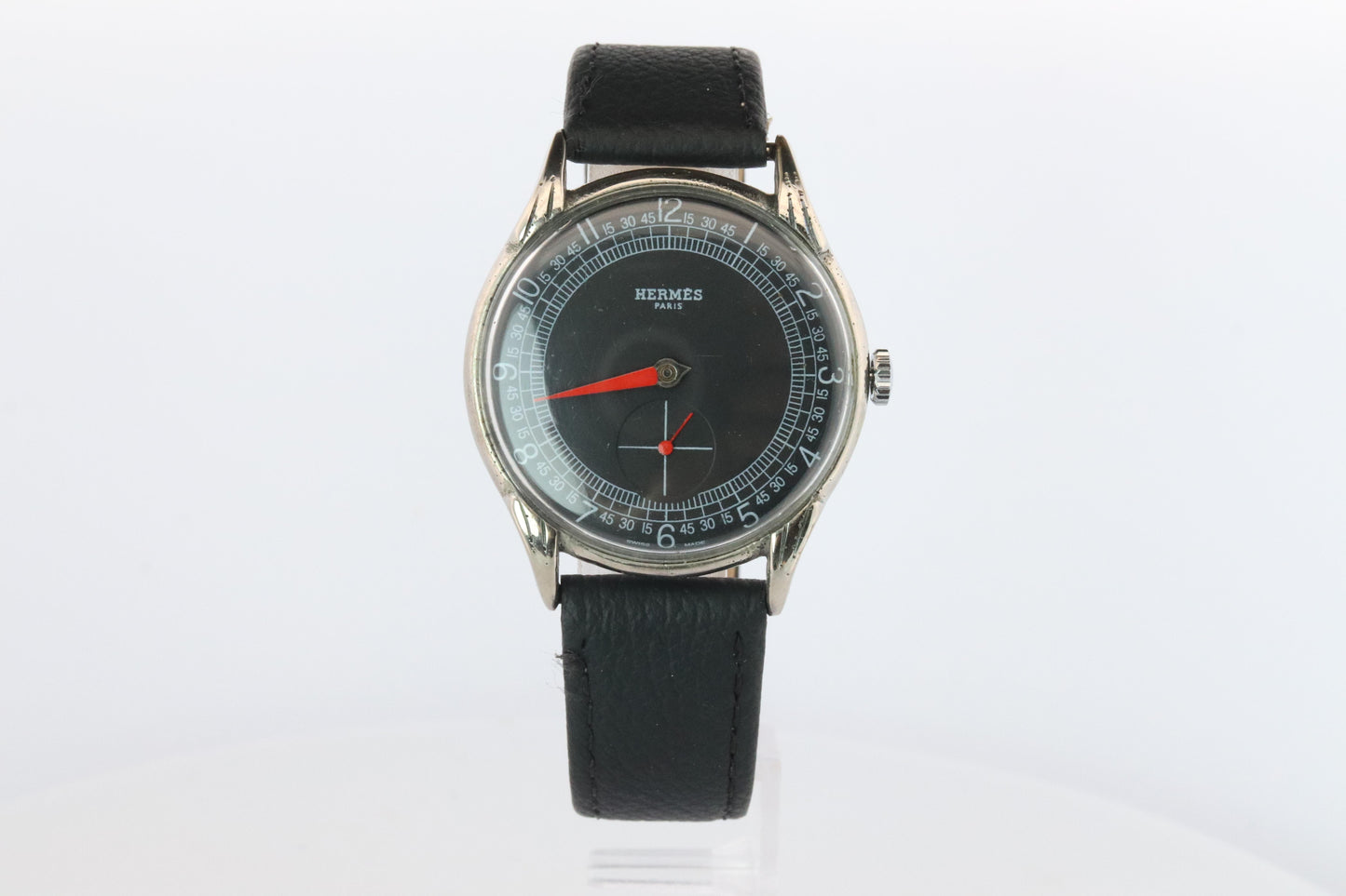 Vintage HERMES Single Hand Watch. Hermes One Hand Dress Watch.