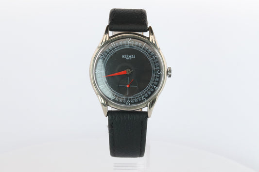 Vintage HERMES Single Hand Watch. Hermes One Hand Dress Watch.