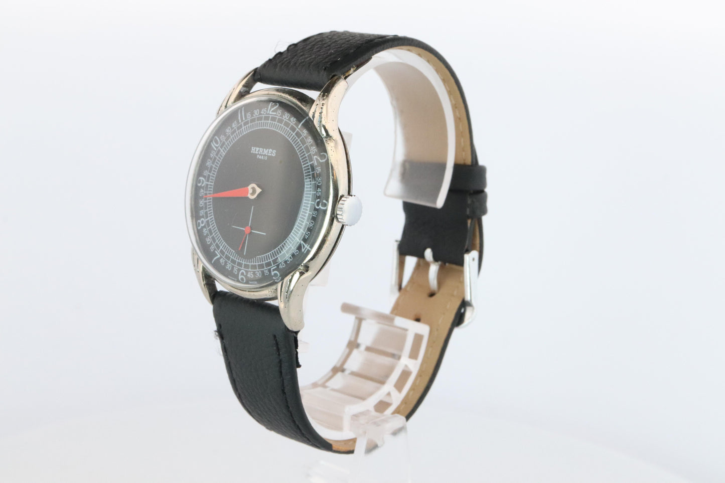 Vintage HERMES Single Hand Watch. Hermes One Hand Dress Watch.
