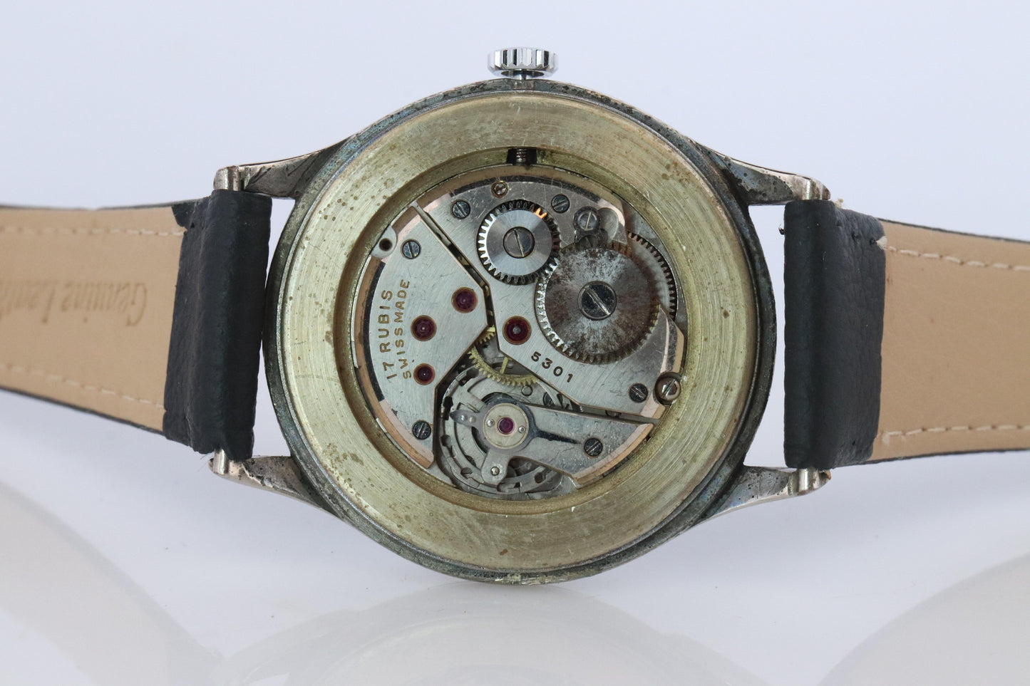 Vintage HERMES Single Hand Watch. Hermes One Hand Dress Watch.