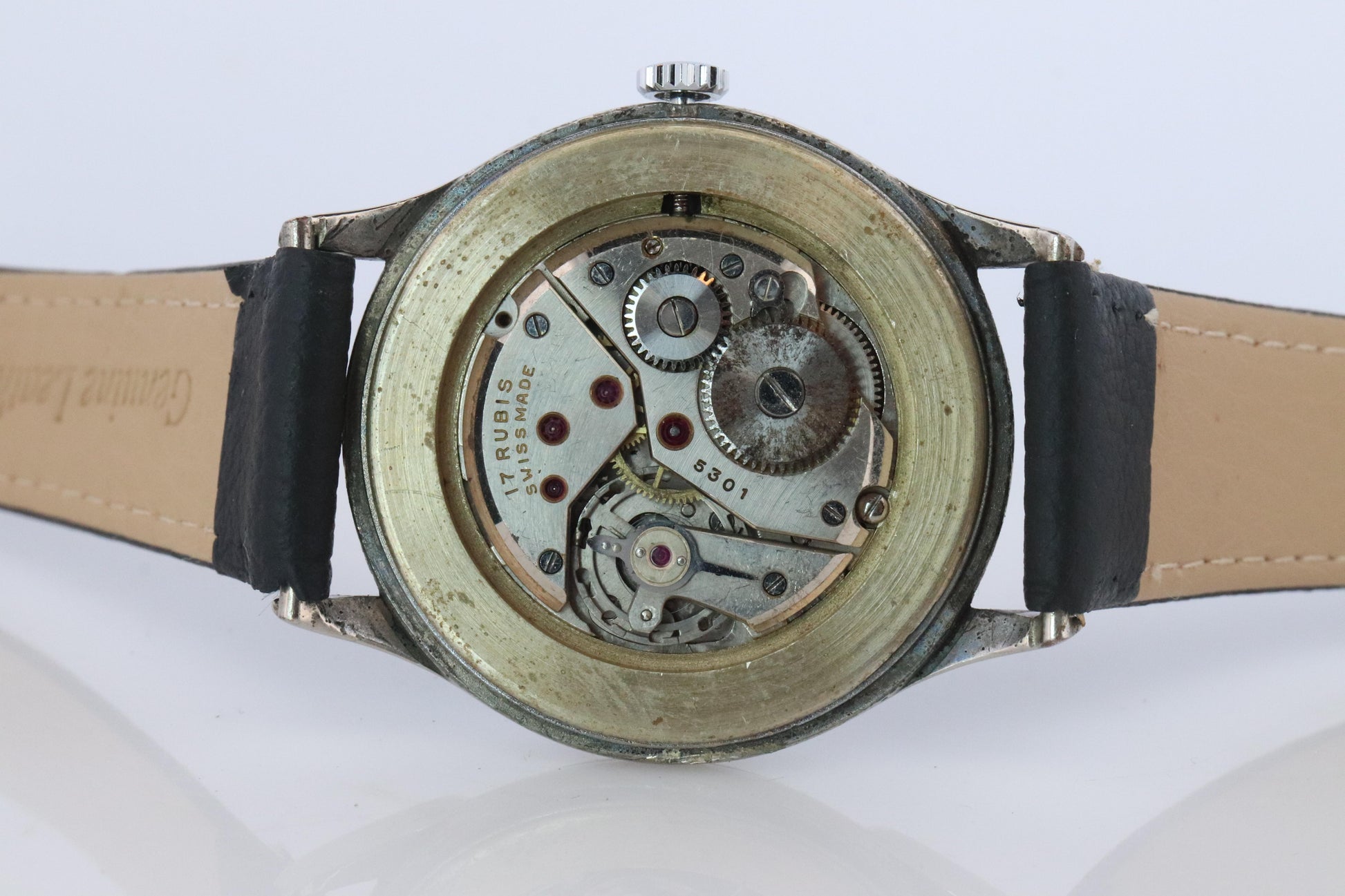 Vintage HERMES Single Hand Watch. Hermes One Hand Dress Watch.