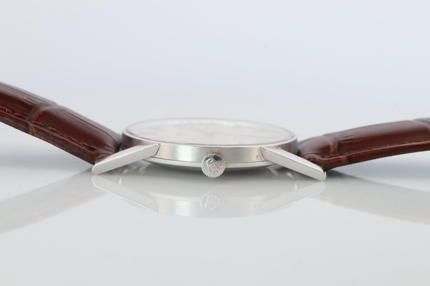 Genuine 18k Rolex 3833 Watch. 18k WG Rolex 31mm CELLINI 3833.