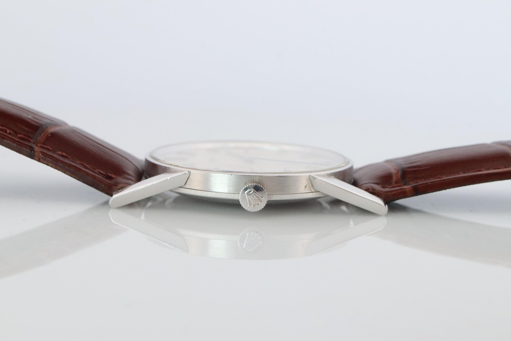 Genuine 18k Rolex 3833 Watch. 18k WG Rolex 31mm CELLINI 3833.