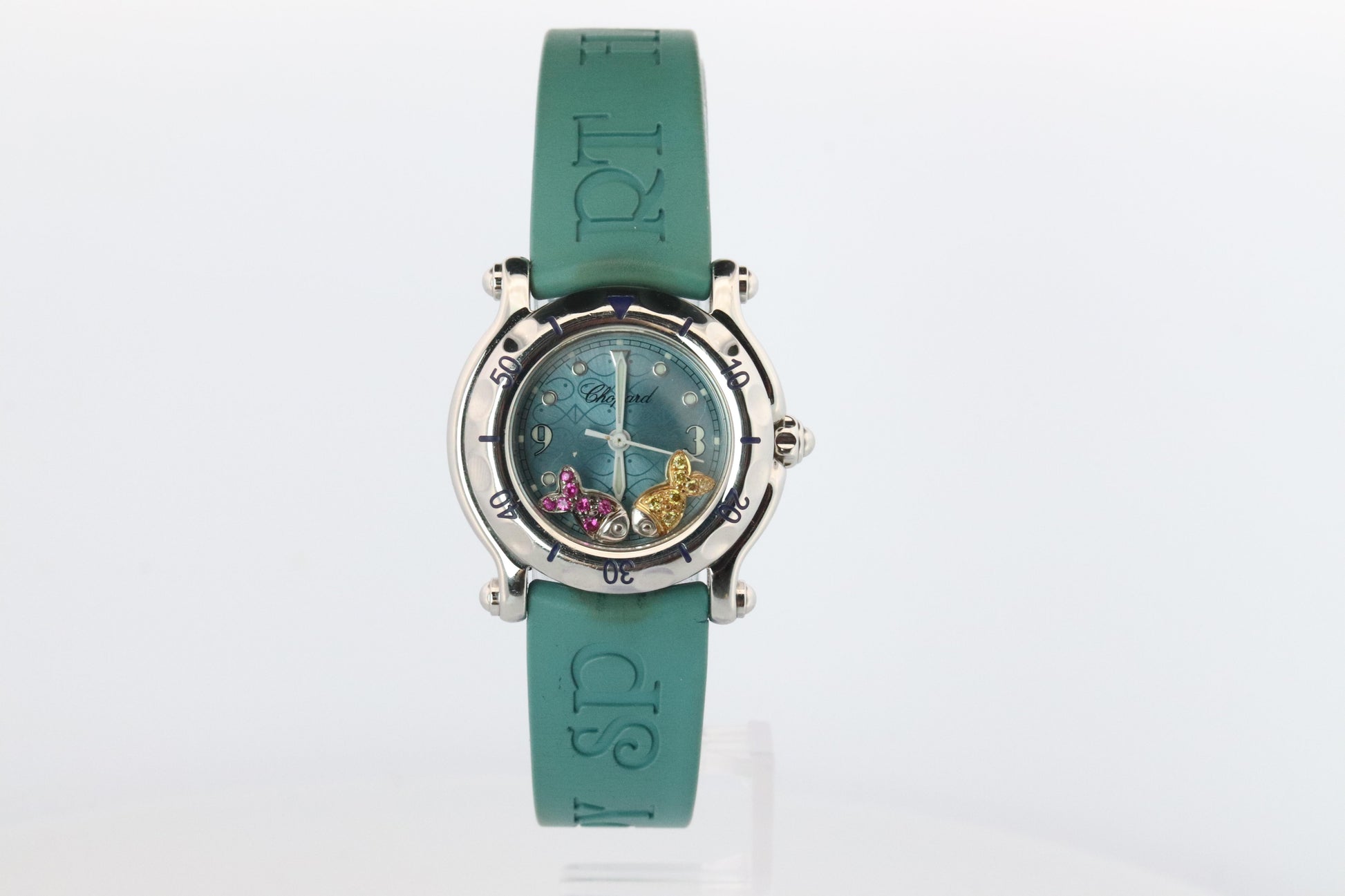 Chopard Happy Sport Happy Fish Sapphire Watch. Chopard LUC 27/8923