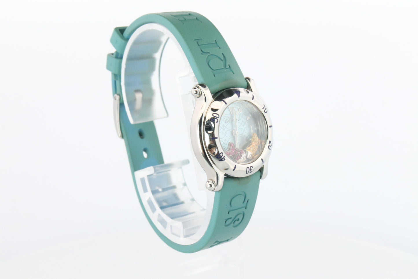 Chopard Happy Sport Happy Fish Sapphire Watch. Chopard LUC 27/8923