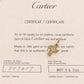 Genuine Cartier Cross Fancy Yellow Diamond Pendant 18k YG Diamond Illusion Charm