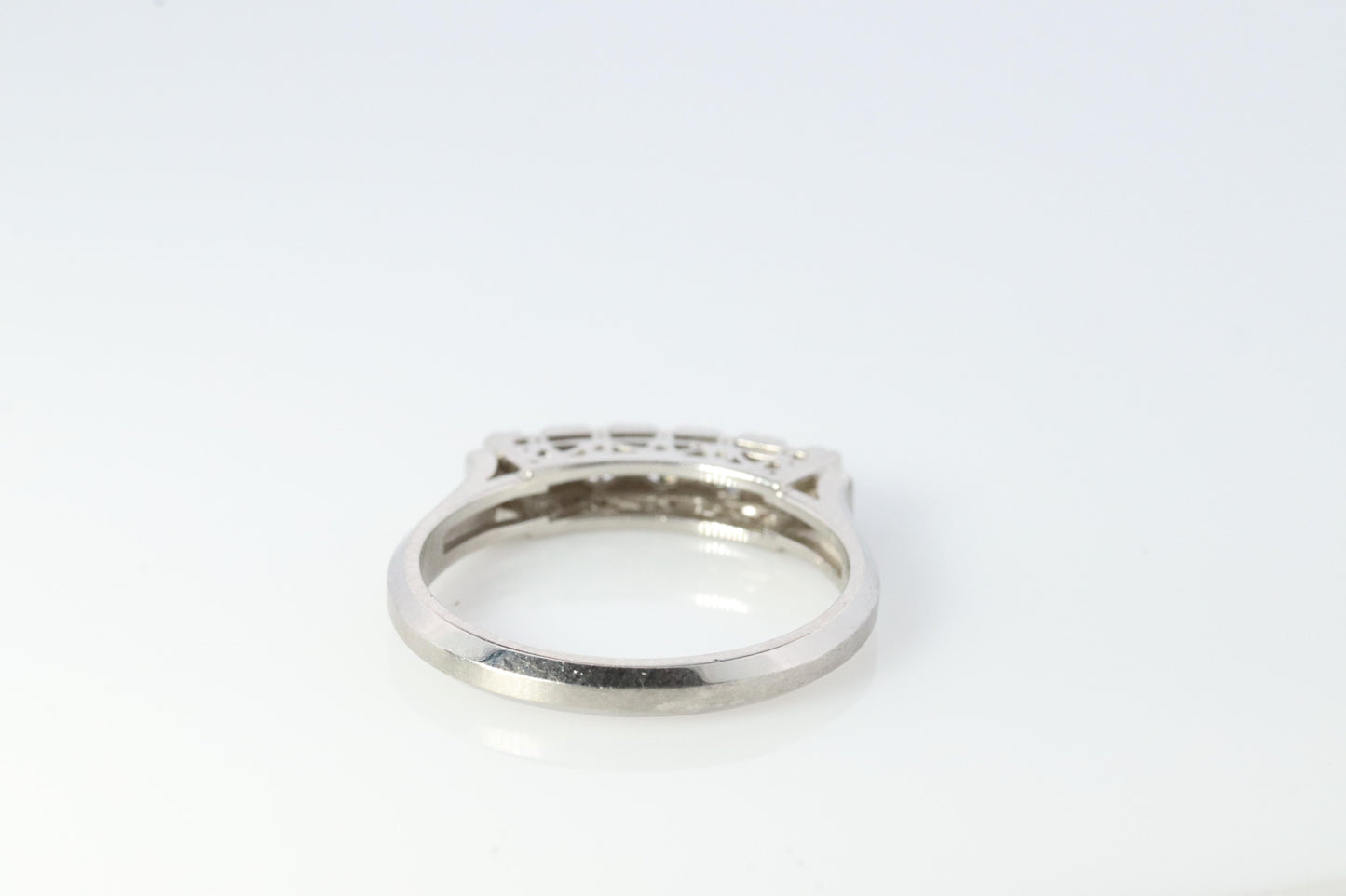 Platinum Diamond eternity band. PT900 1/3ct Half Anniversary Infinty Ring.