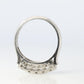 Platinum Diamond eternity band. PT900 1/3ct Half Anniversary Infinty Ring.