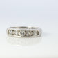 Platinum Diamond eternity band. PT900 1/2ctw Half Anniversary Infinity Ring