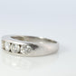 Platinum Diamond eternity band. PT900 1ctw Half Anniversary Infinty channel Ring