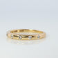 Bvlgari Ring. Bulgari FEDI 18k Yellow Gold Band 7P Diamonds Genuine Bvlgari