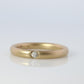 18k POMELATTO Ring. 18k yellow Gold Diamond Solitaire Lucciole Pomellato