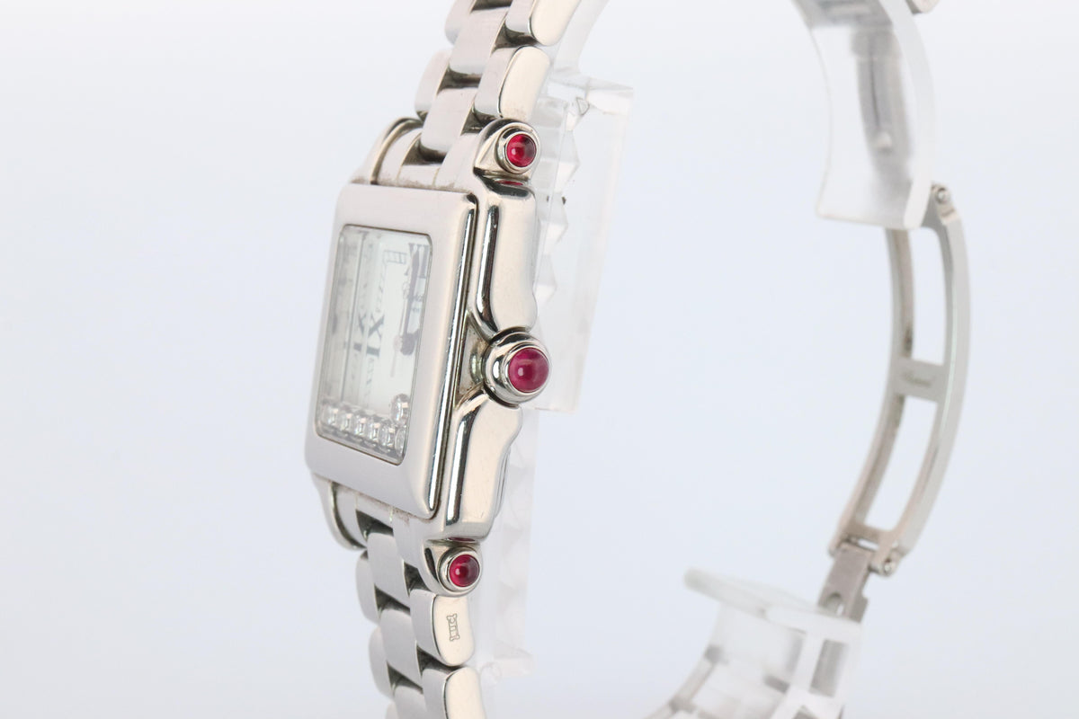 Chopard Happy Sport Square Diamond Watch. Chopard LUC 27/8349-21 Ladies
