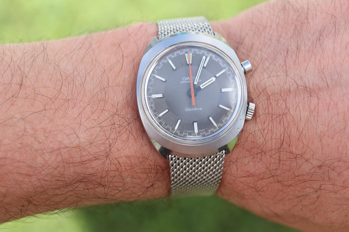 OMEGA Chronostop Manual Watch. Omega Mens 145.010 Fully Serviced.
