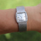 Genuine Rolex Watch. Diamond Bezel 1972 Ladies Manual ROLEX 2611 Precision